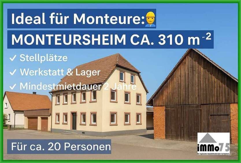 Haus zum Mieten in Bretten 3.950 € 310 m²