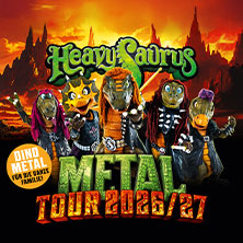 Heavysaurus - Schockvember Kid´s 14.11.2026 Kulturhalle Remchingen