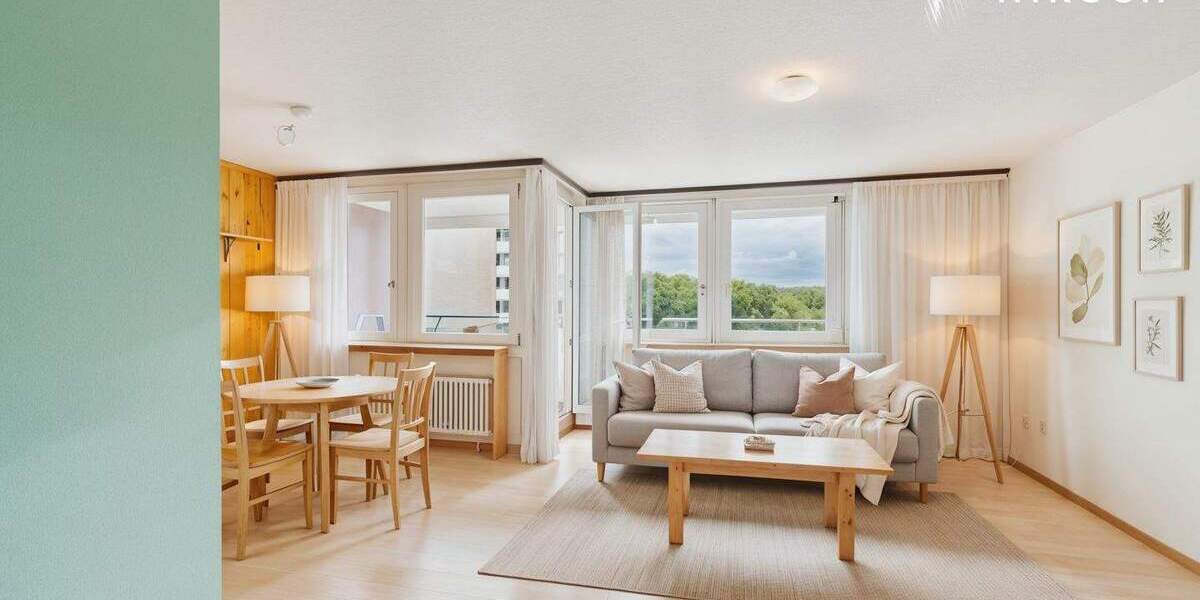 3,5-Zimmer-Wohnung in Sindelfingen - zentrale Lage, Balkon & Garagenstellplatz (KI-gestaged) 3 zimmer