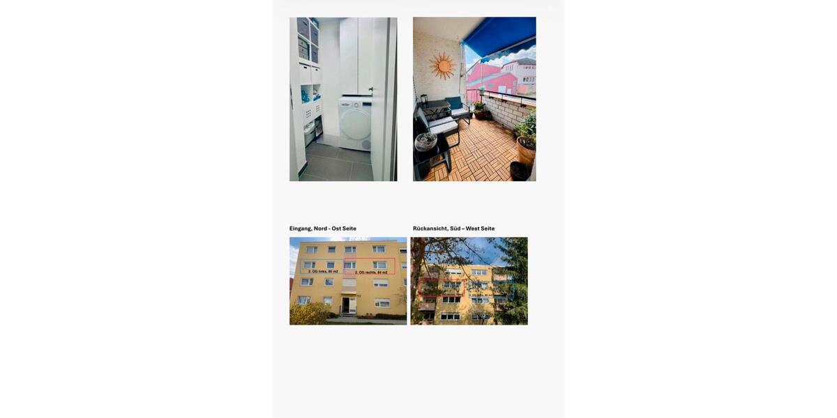 Etagenwohnung Pforzheim Dillweißenstein - 3 Zimmer, 84 m&sup2;, 335.000&euro; | Angebot:27281952