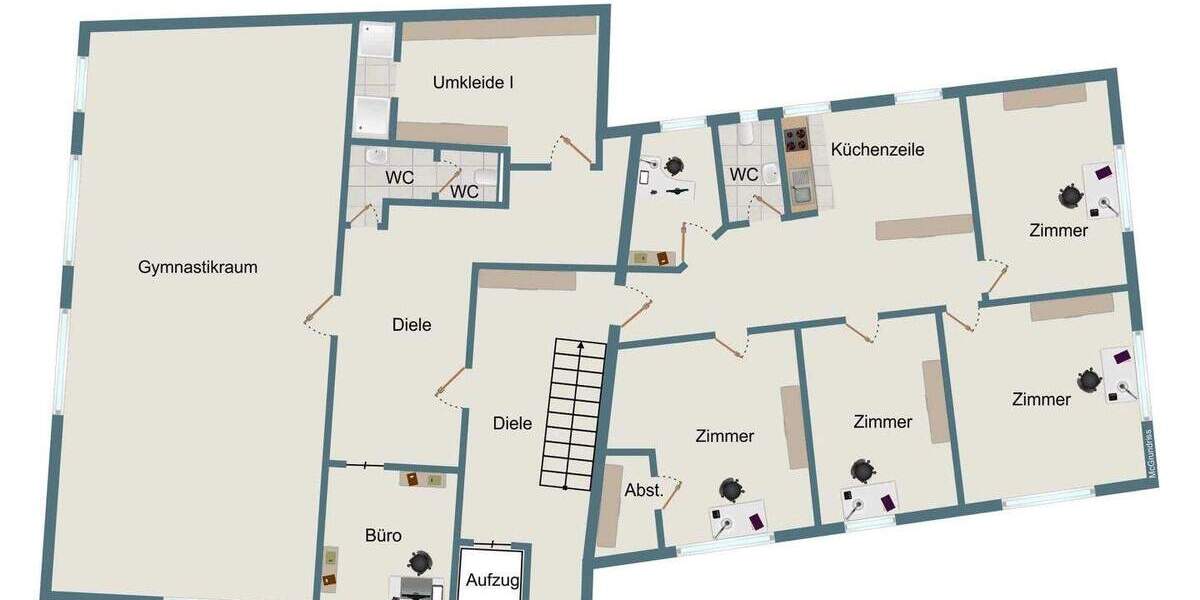 Etagenwohnung Bretten - 9 Zimmer, 253 m&sup2;, 699.000&euro; | Angebot:25706281