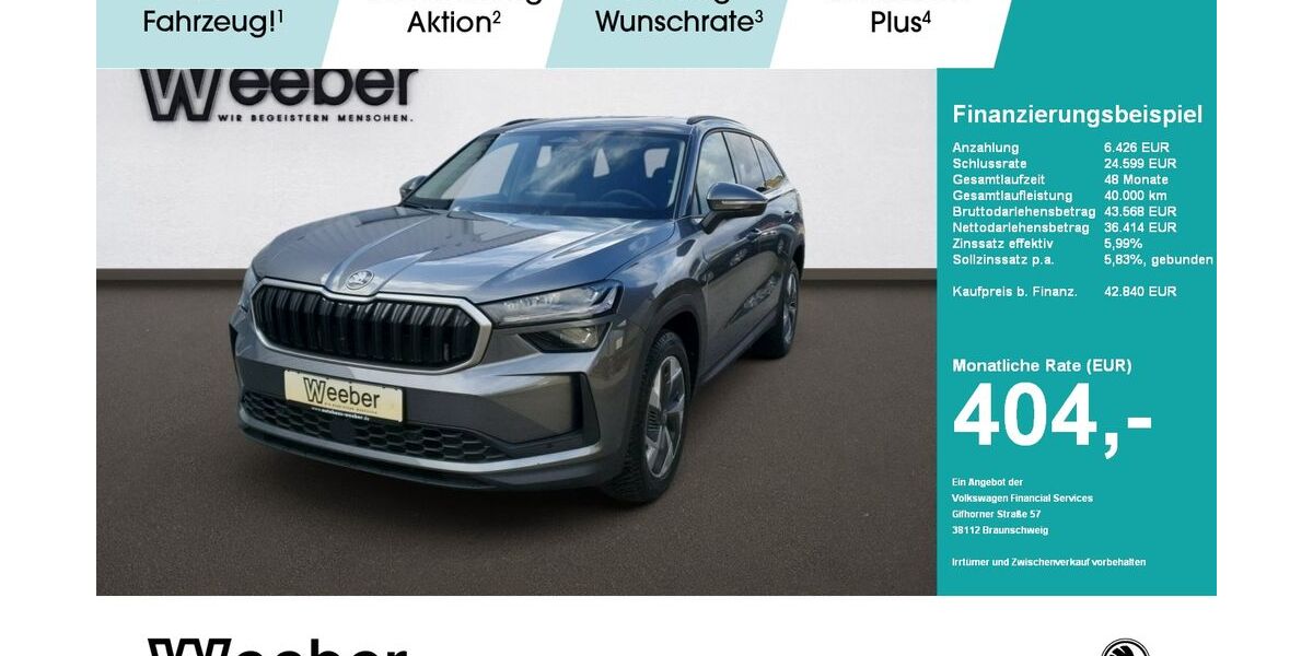Skoda Kodiaq 21.665 km 42.840 &euro; Calw 75365