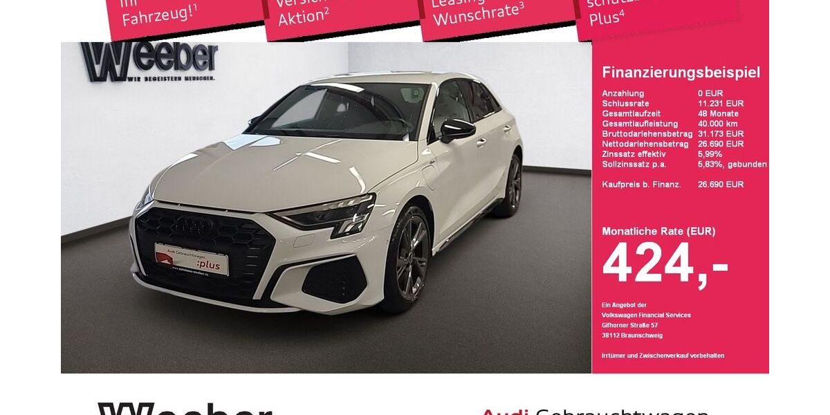 Audi A3 55.378 km 26.690 &euro; Leonberg 71229