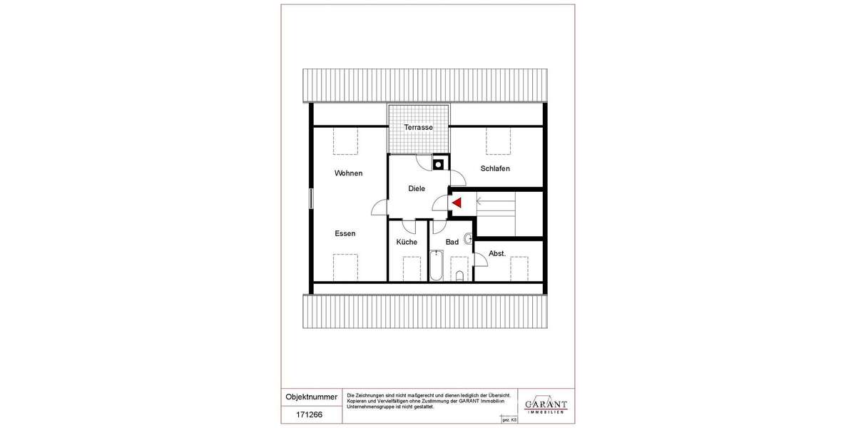 Etagenwohnung Ditzingen - 2 Zimmer, 59 m&sup2;, 223.000&euro; | Angebot:26738818