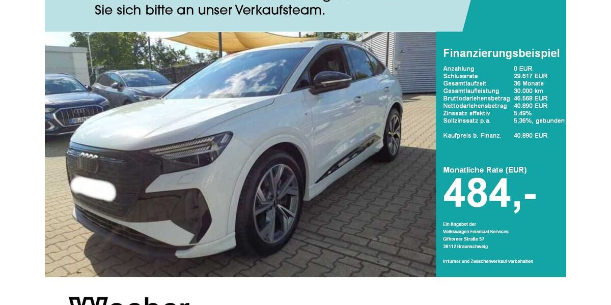Audi Q4 e-tron 59.000 km 40.779 &euro; Weil der Stadt 71263