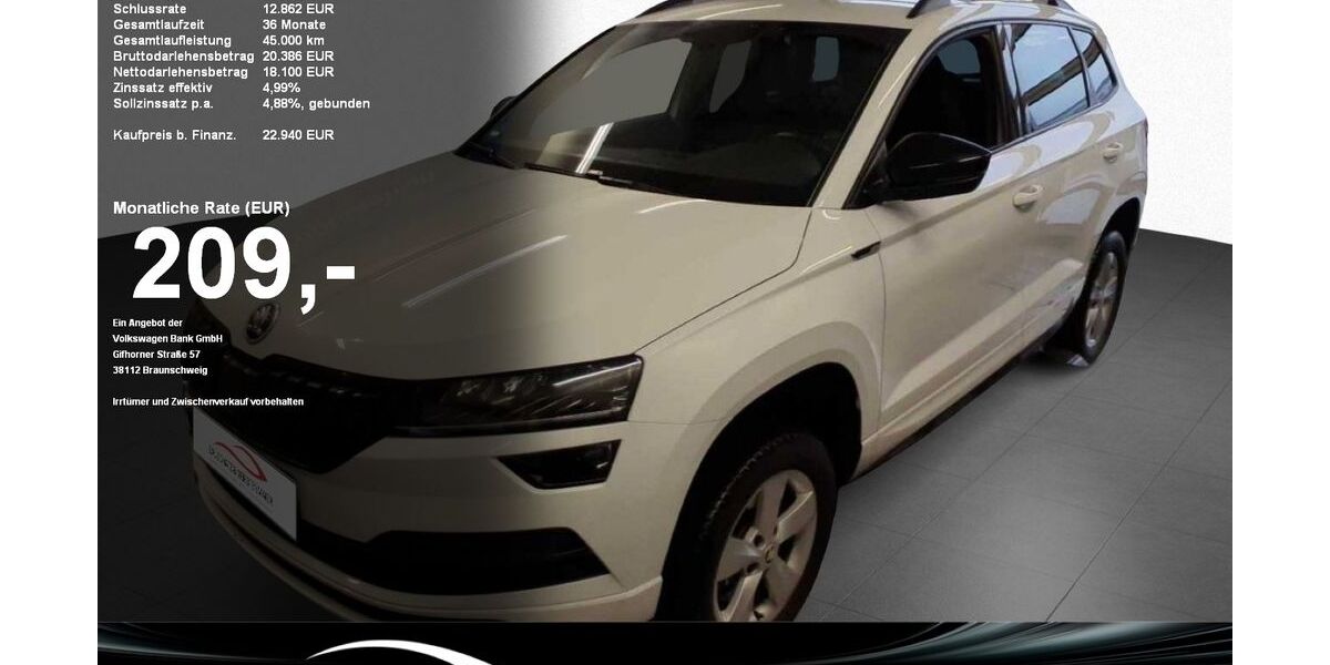 Skoda Karoq 70.801 km 22.940 &euro; Gaggenau 76571
