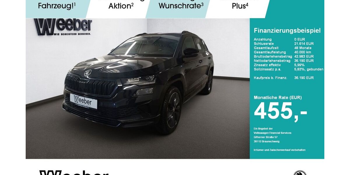 Skoda Karoq 17.341 km 35.350 &euro; Leonberg 71229