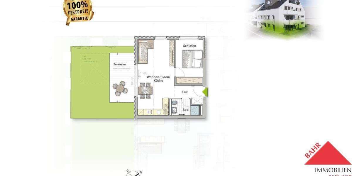 Wohnung zum Kaufen in Sindelfingen 349.000 € 54 m² 2 zimmer