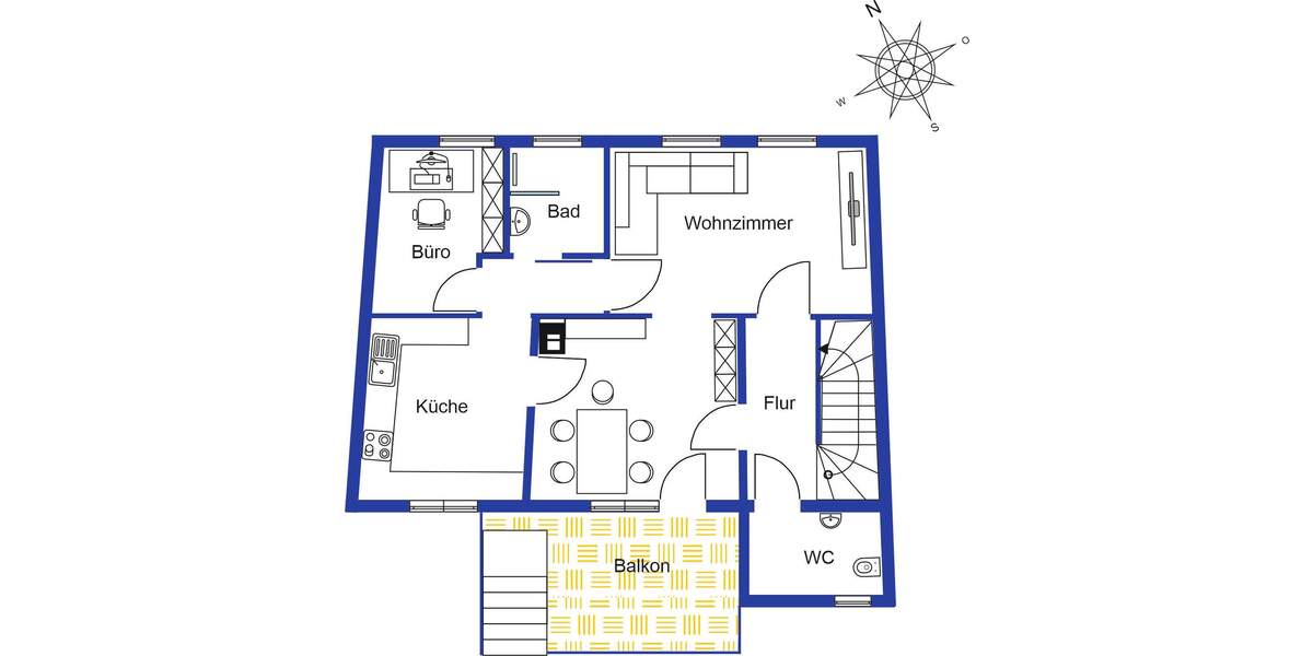 Reihenmittelhaus Sindelfingen Darmsheim - 5 Zimmer, 128 m&sup2;, 449.000&euro; | Angebot:25694971