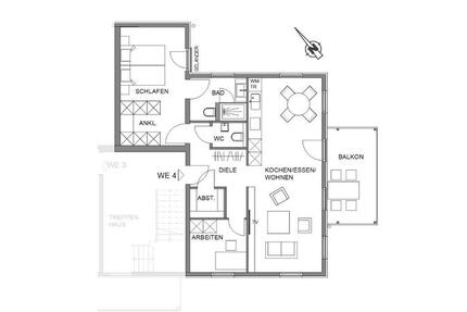Wohnung Schwieberdingen - 2 Zimmer, 71 m&sup2;, 1.140&euro; | Angebot:26458249