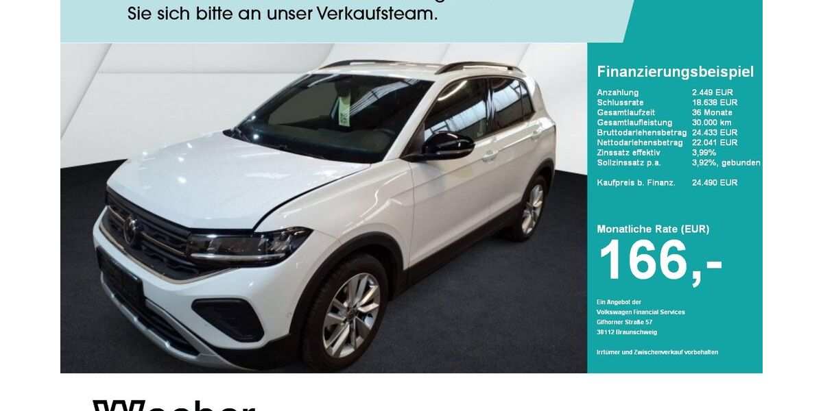 VW T-Cross 16.643 km 24.490 &euro; Leonberg 71229