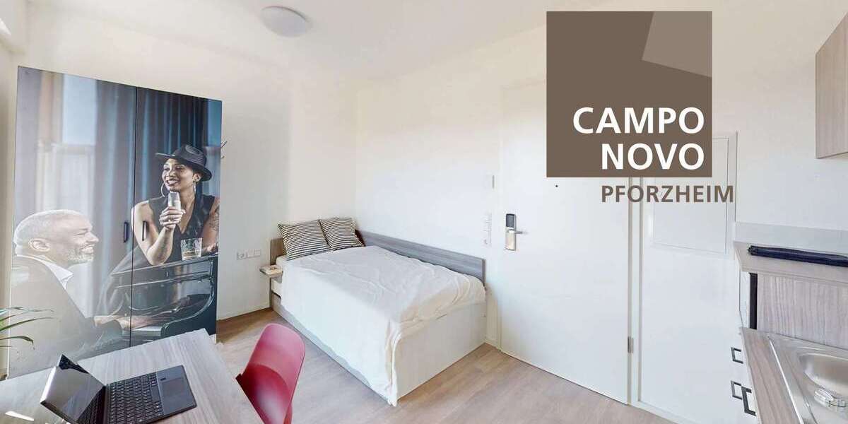 Wohnen auf Zeit in Pforzheim 861,92 € 2 zimmer