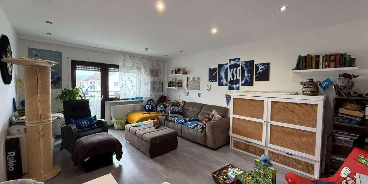 Etagenwohnung Ettlingen - 3 Zimmer, 79 m&sup2;, 249.900&euro; | Angebot:26104072