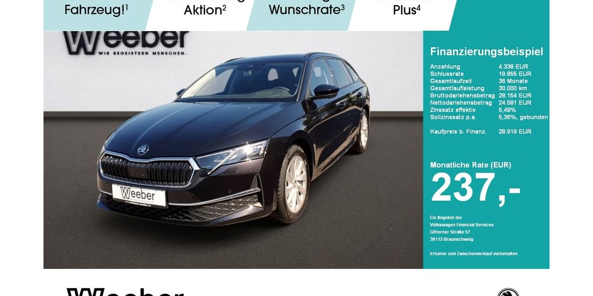Skoda Octavia 19.859 km 28.269 &euro; Calw 75365