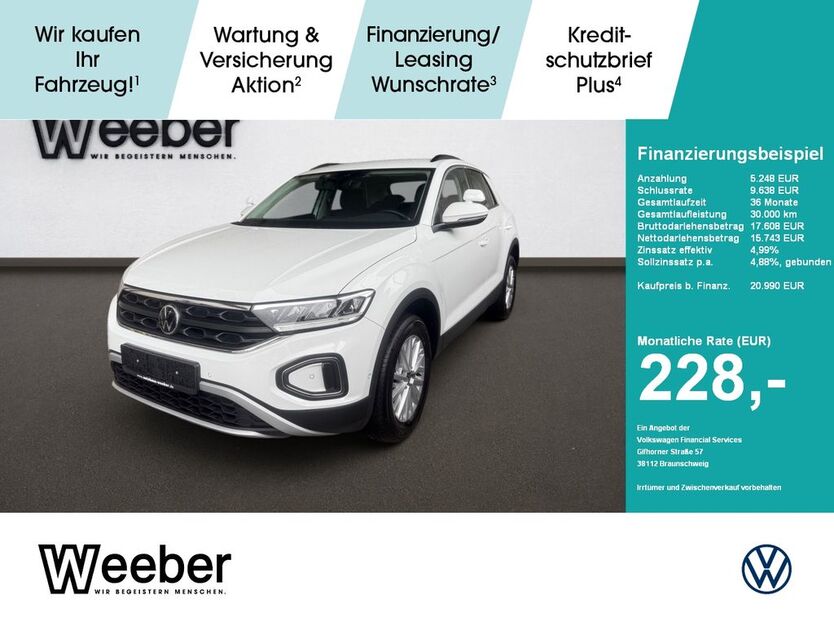 VW T-Roc 72.662 km 20.480 € Weil der Stadt 71263
