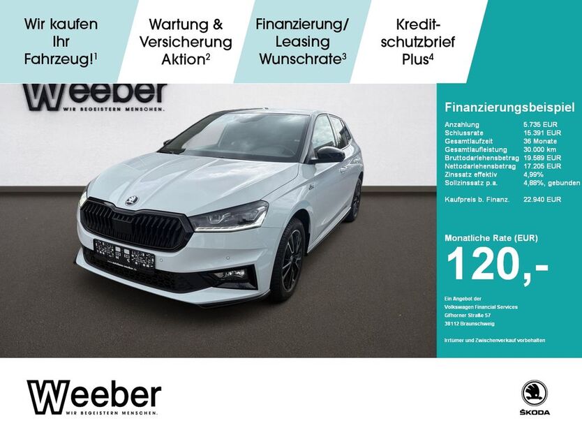 Skoda Fabia 12.646 km 21.918 € Weil der Stadt 71263