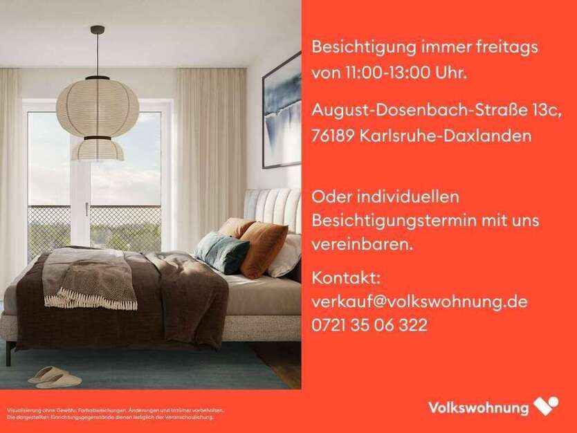 Wohnung zum Kaufen in Karlsruhe 424.790 € 73.89 m²