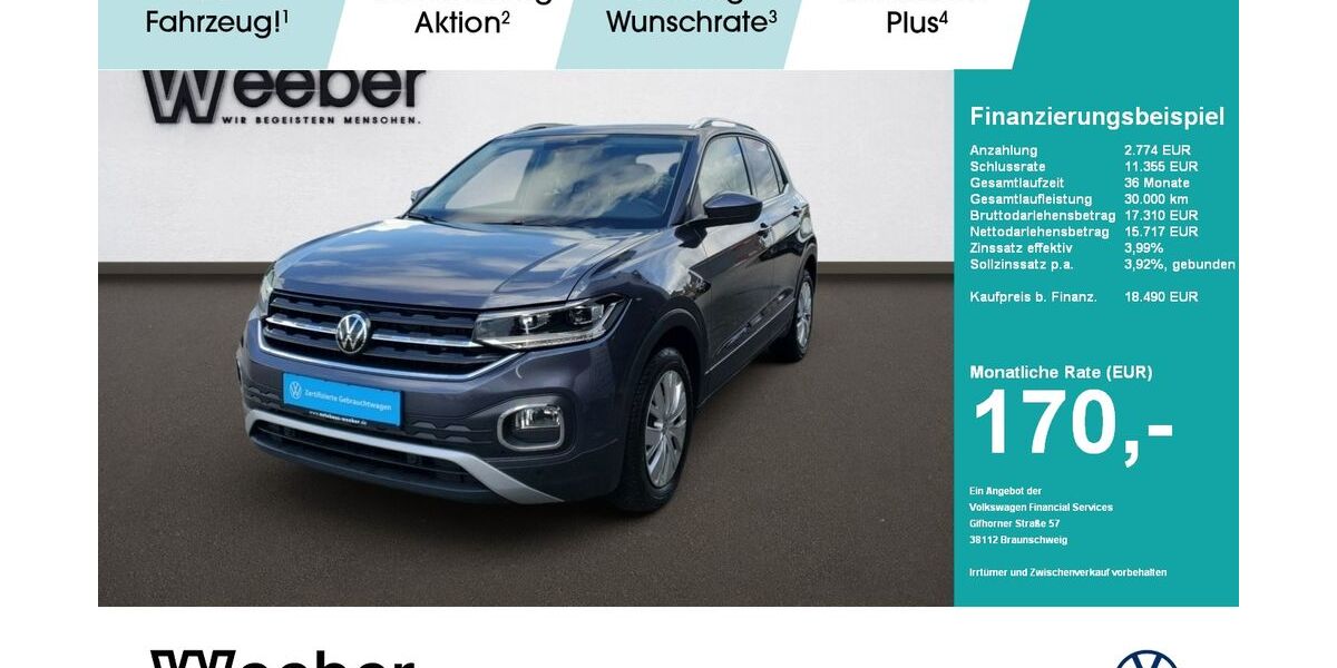 VW T-Cross 43.834 km 18.490 &euro; Calw 75365