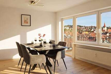 Wohnung Weissach - 4 Zimmer, 92 m&sup2;, 399.000&euro; | Angebot:26307991