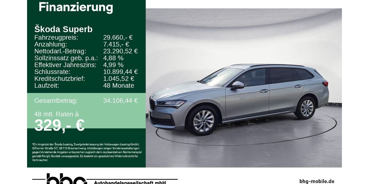 Skoda Superb 20.668 km 29.660 &euro; Ettlingen 76275