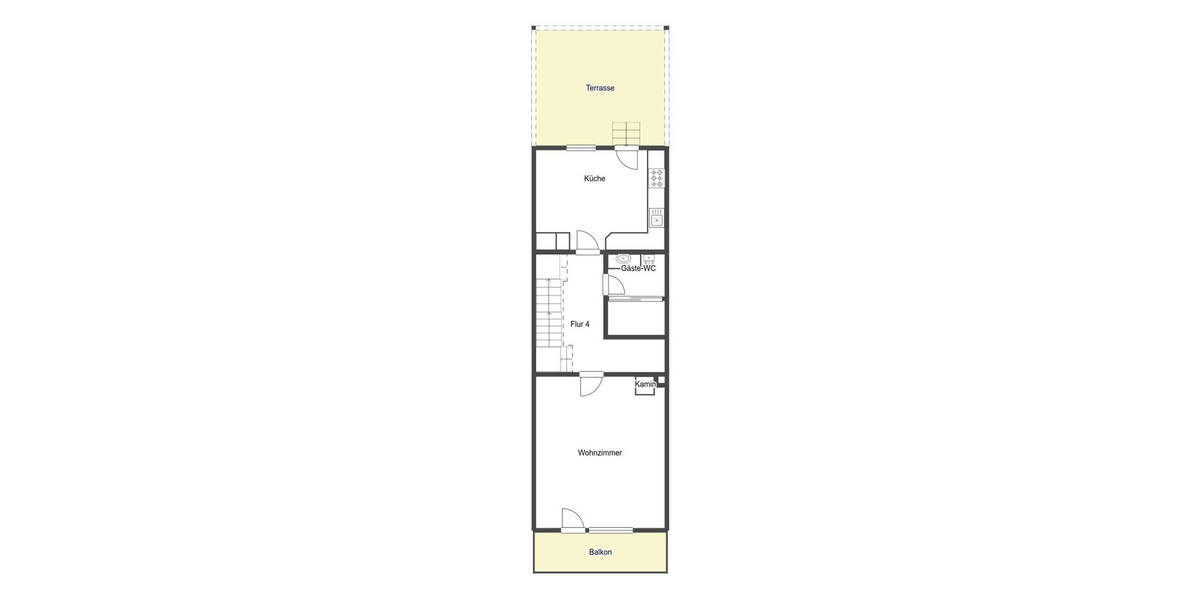 Reihenmittelhaus Tiefenbronn - 4 Zimmer, 130 m&sup2;, 420.000&euro; | Angebot:26695536