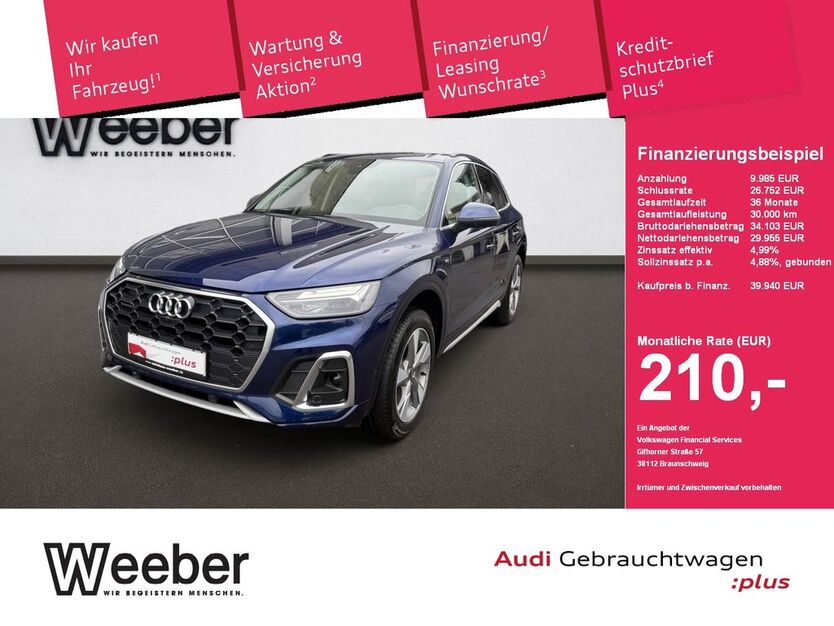 Audi Q5 51.594 km 39.940 € Weil der Stadt 71263
