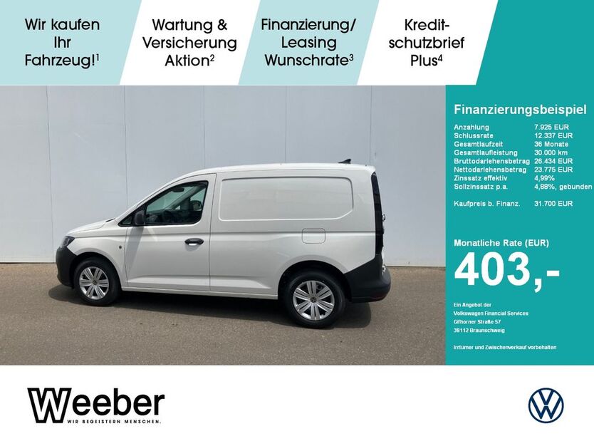 VW Caddy 1.500 km 31.600 € Leonberg 71229