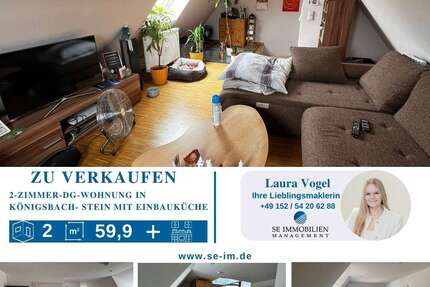 Wohnung zum Kaufen in Königsbach-Stein 139.000 € 59.9 m² 2 zimmer