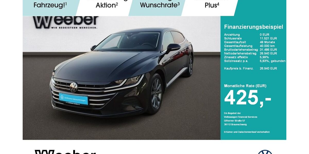 VW Arteon 72.057 km 26.140 &euro; Calw 75365