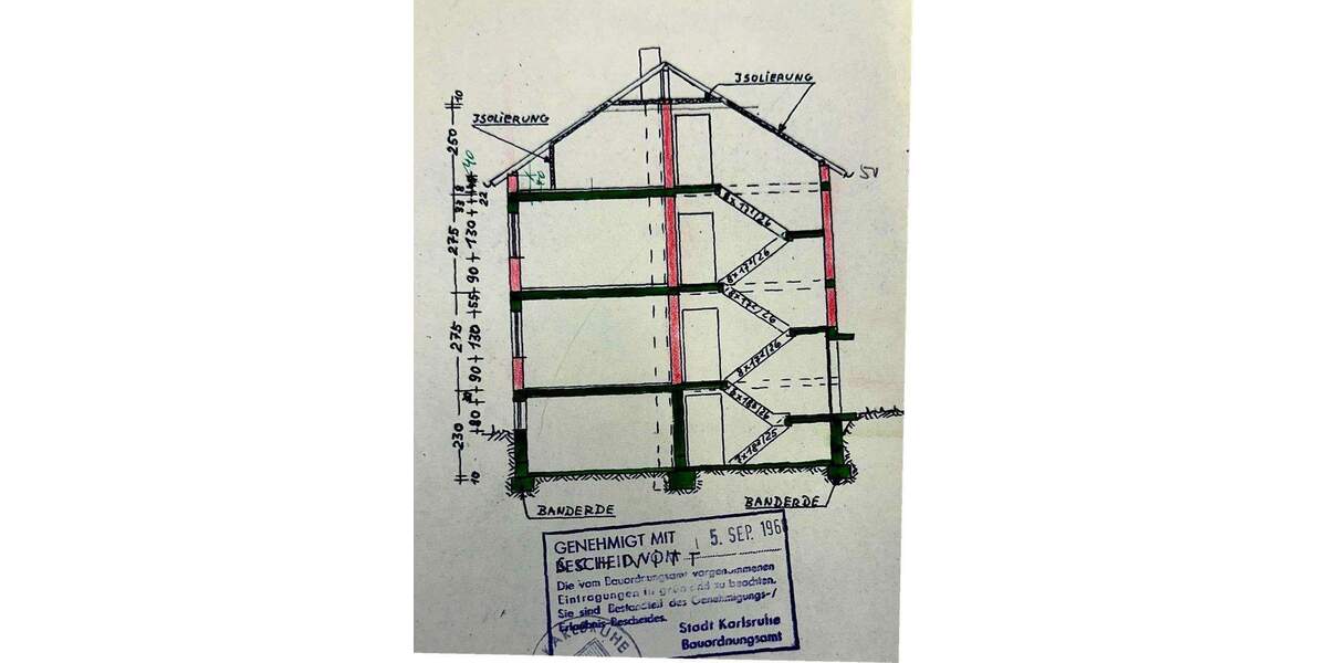 Mehrfamilienhaus, Wohnhaus Karlsruhe Nordweststadt - 1 Zimmer, 273 m&sup2;, 890.000&euro; | Angebot:25711185