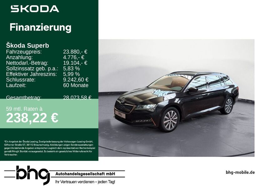 Skoda Superb 75.693 km 22.810 € Ettlingen 76275