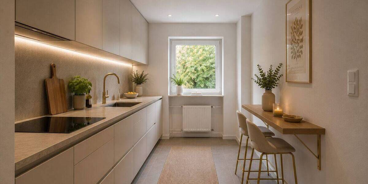 Etagenwohnung Karlsruhe Wolfartsweier - 3 Zimmer, 75 m&sup2;, 299.000&euro; | Angebot:26916666