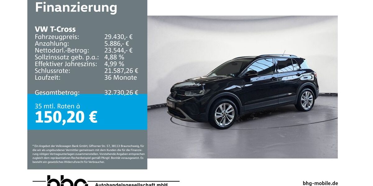 VW T-Cross 8.509 km 27.720 &euro; Ettlingen 76275