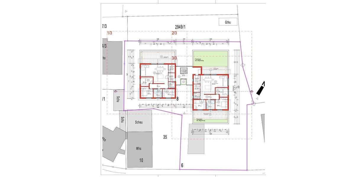 Etagenwohnung Karlsbad Spielberg - 2 Zimmer, 75 m&sup2;, 414.480&euro; | Angebot:25142550