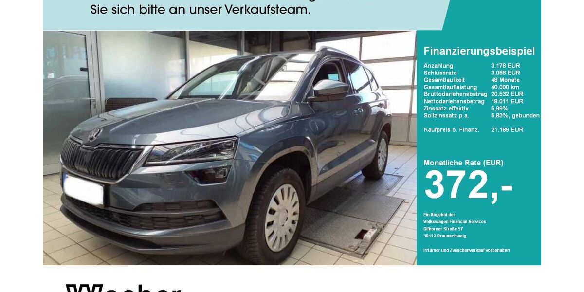 Skoda Karoq 80.826 km 20.540 &euro; Weil der Stadt 71263