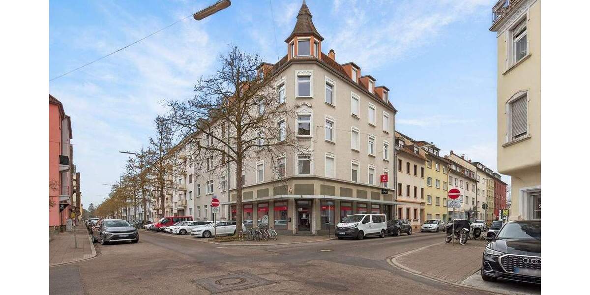 Etagenwohnung Karlsruhe Mühlburg - 2 Zimmer, 60 m&sup2;, 219.000&euro; | Angebot:25728709