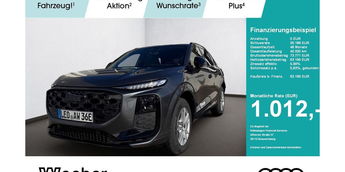 Audi Q3 1.999 km 62.898 &euro; Leonberg 71229