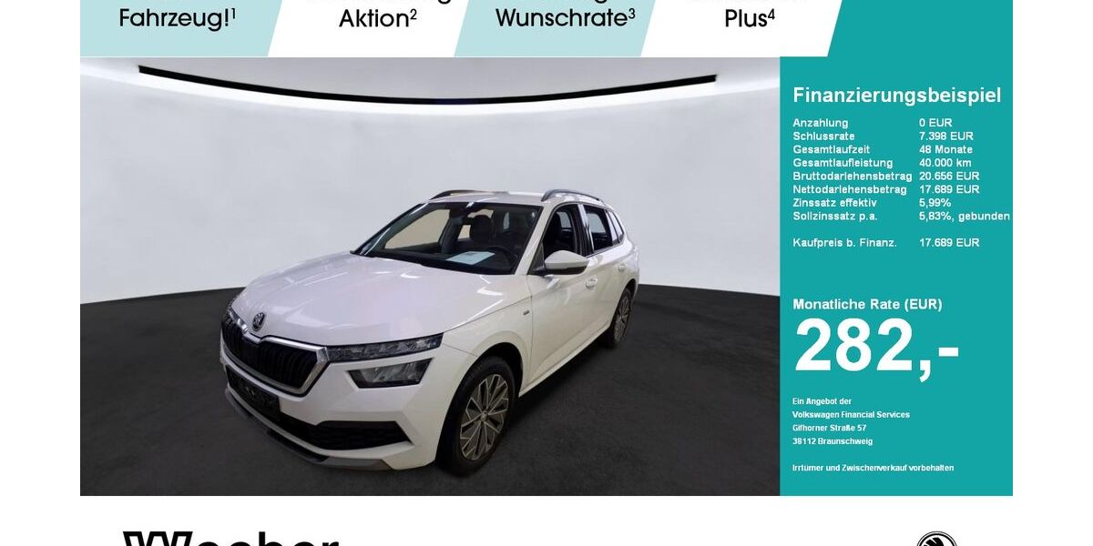 Skoda Kamiq 82.568 km 17.689 € Weil der Stadt 71263