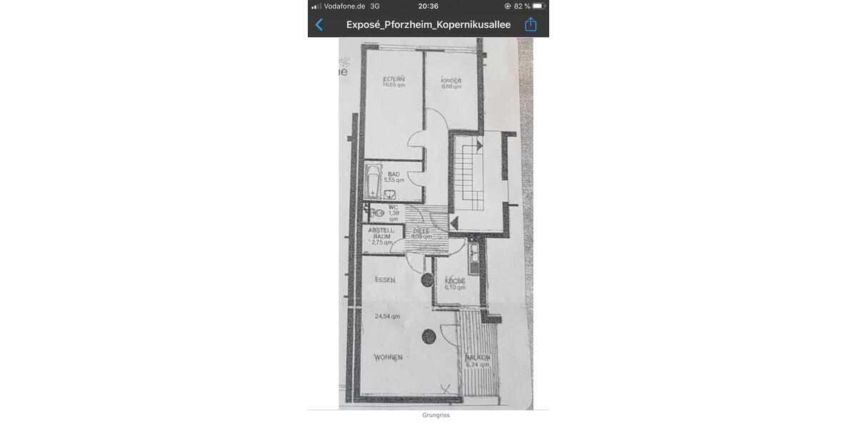 3 Zimmer Wohnung in Pforzheim Südstadt 3 zimmer