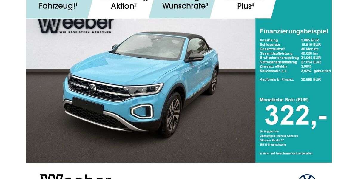 VW T-Roc 1.050 km 27.690 &euro; Weil der Stadt 71263