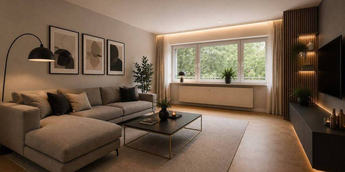 Etagenwohnung Karlsruhe Waldstadt - 3 Zimmer, 73 m&sup2;, 239.000&euro; | Angebot:26929274