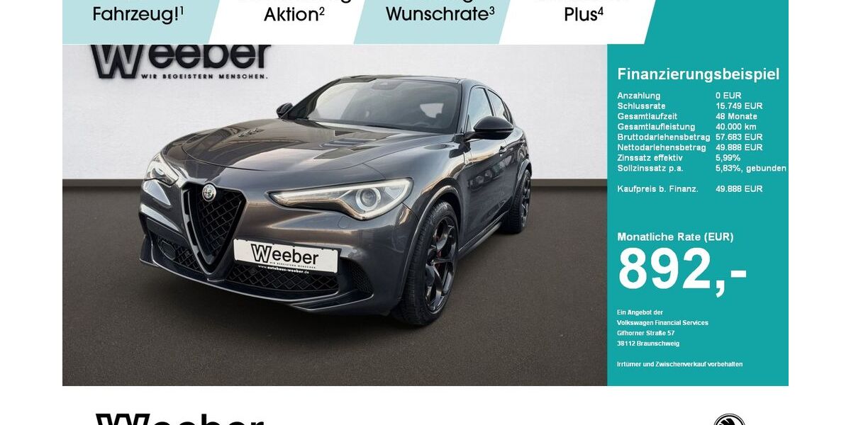 Alfa Romeo Stelvio 54.969 km 48.990 &euro; Weil der Stadt 71263