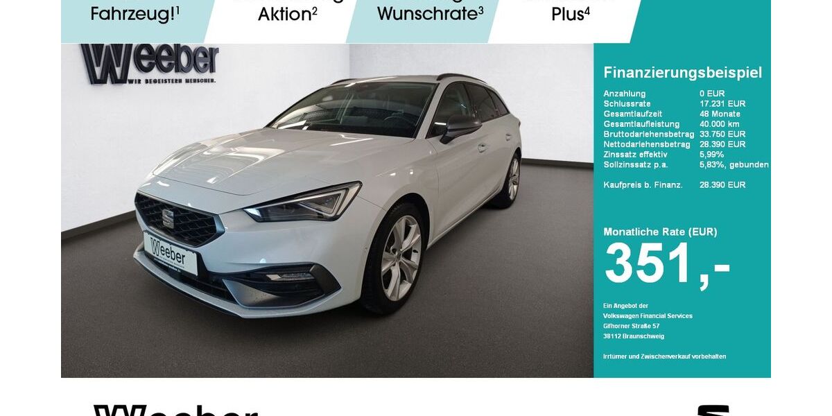 Seat Leon 26.573 km 27.990 € Leonberg 71229