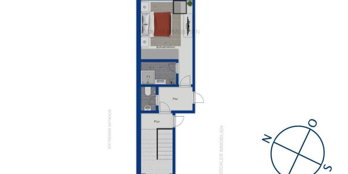 Etagenwohnung Pforzheim Büchenbronn - 4 Zimmer, 103 m&sup2;, 1.100&euro; | Angebot:26894692