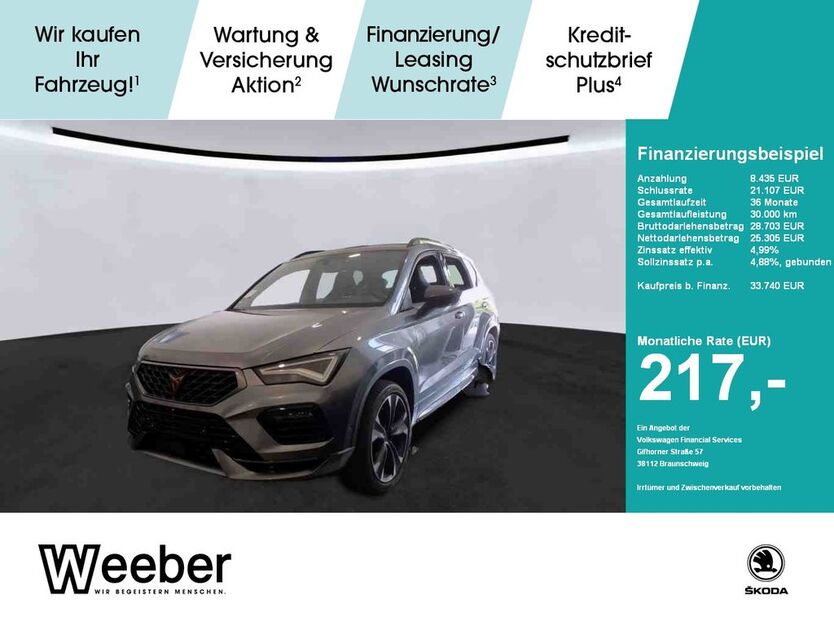Cupra Ateca 25.913 km 33.590 € Calw 75365