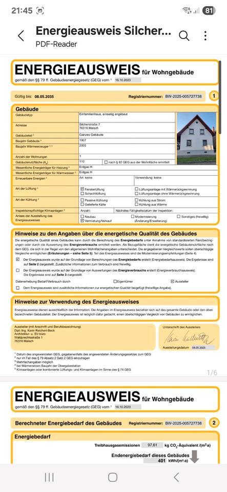 Charmantes Vorderhaus zu vermieten – ideal für ruhiges Paar