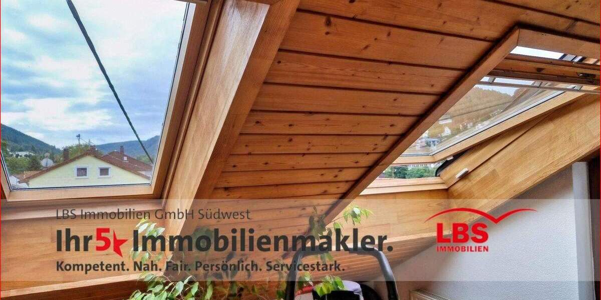 Etagenwohnung Bad Wildbad - 3 Zimmer, 62 m&sup2;, 159.000&euro; | Angebot:25665811