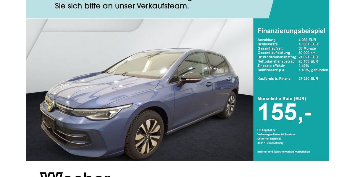 VW Golf 21.621 km 27.250 &euro; Calw 75365