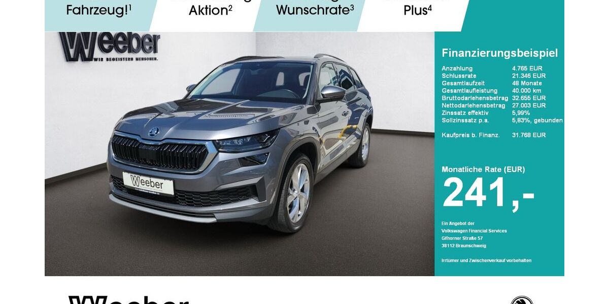 Skoda Kodiaq 79.388 km 31.258 &euro; Leonberg 71229