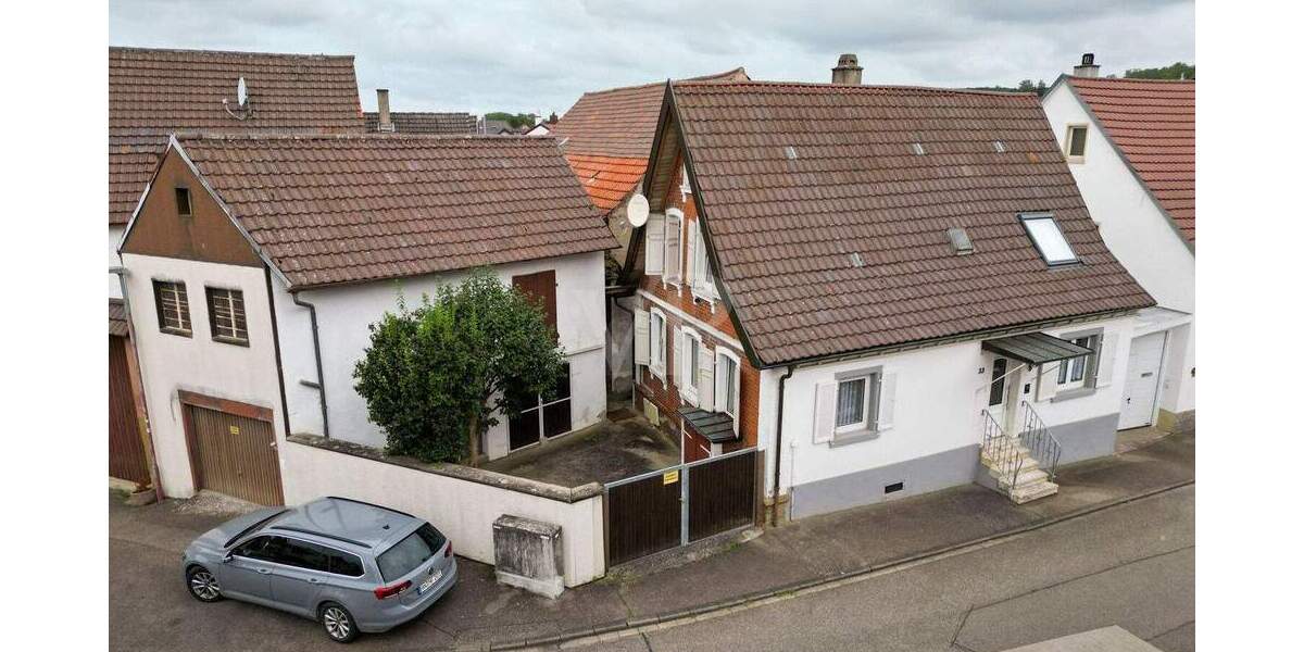 Einfamilienhaus Kraichtal Unteröwisheim - 4 Zimmer, 100 m&sup2;, 249.000&euro; | Angebot:25729844